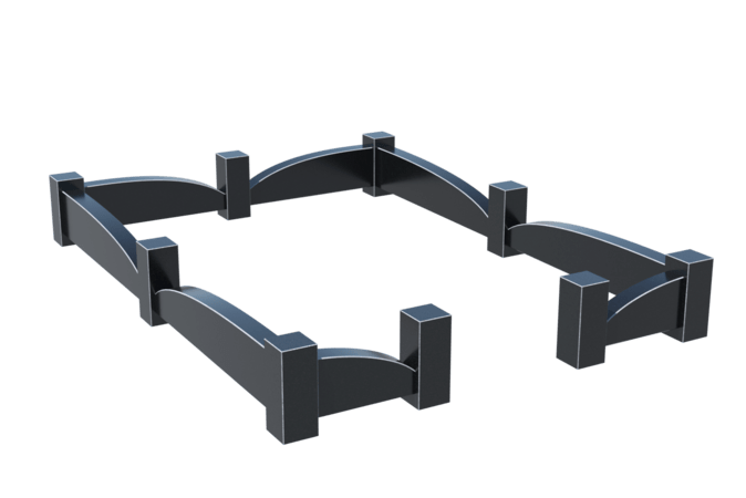 Цоколи на могилу в Белгороде | Цоколь на могилу №0038
