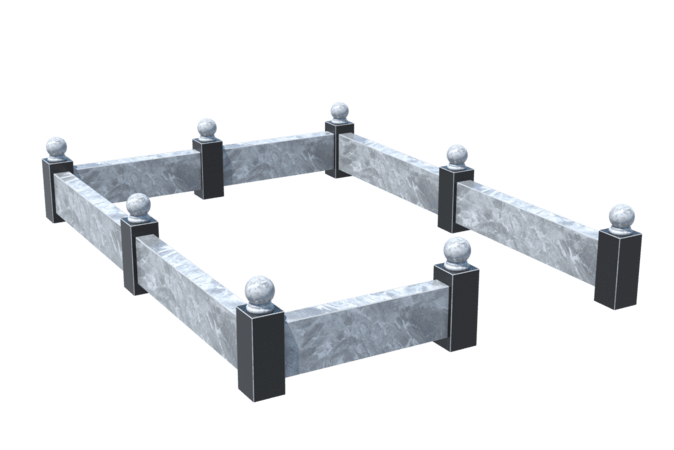 Цоколи на могилу в Белгороде | Цоколь на могилу №0031