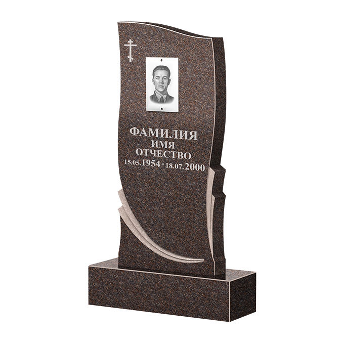 Гранитные памятники в Белгороде | Памятник из гранита Елизовский ФГЦ-044