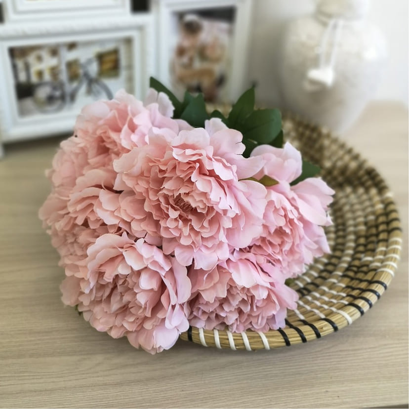 Искусственные цветы в Белгороде | Цветы искусственные «Пионы», розовые, букет