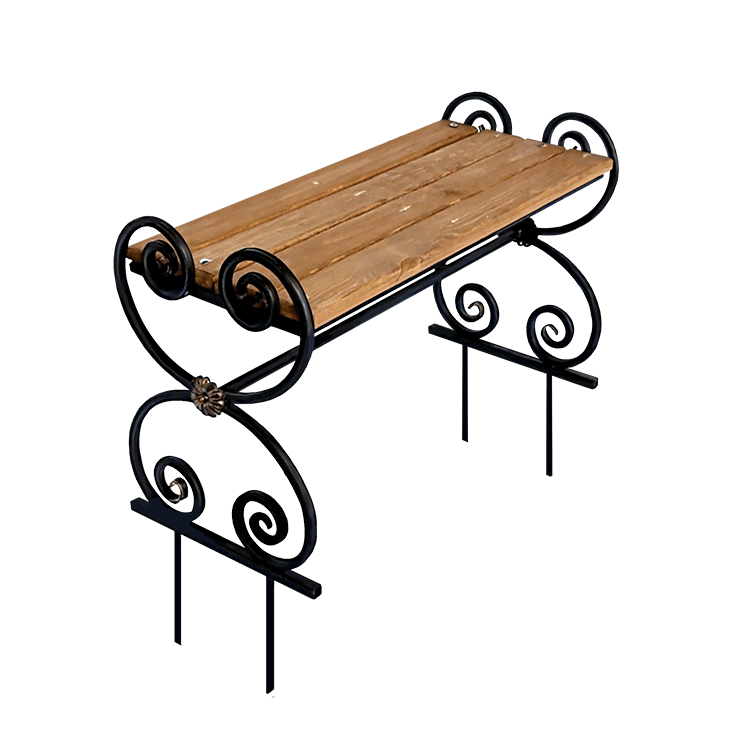 Кованые изделия в Белгороде | Кованая скамейка СТ.001