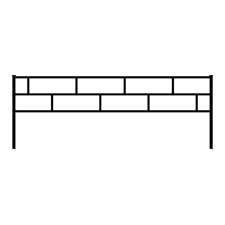 Металлические оградки, столы, скамейки в Белгороде | Оградка №5