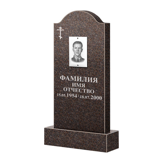 Памятники из цветного гранита в Белгороде | Памятник из гранита Елизовский ФГЦ-012