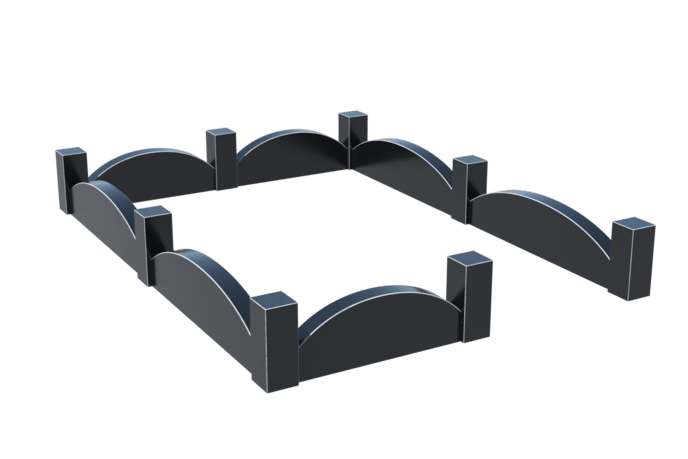 Цоколи на могилу в Белгороде | Цоколь на могилу №0001