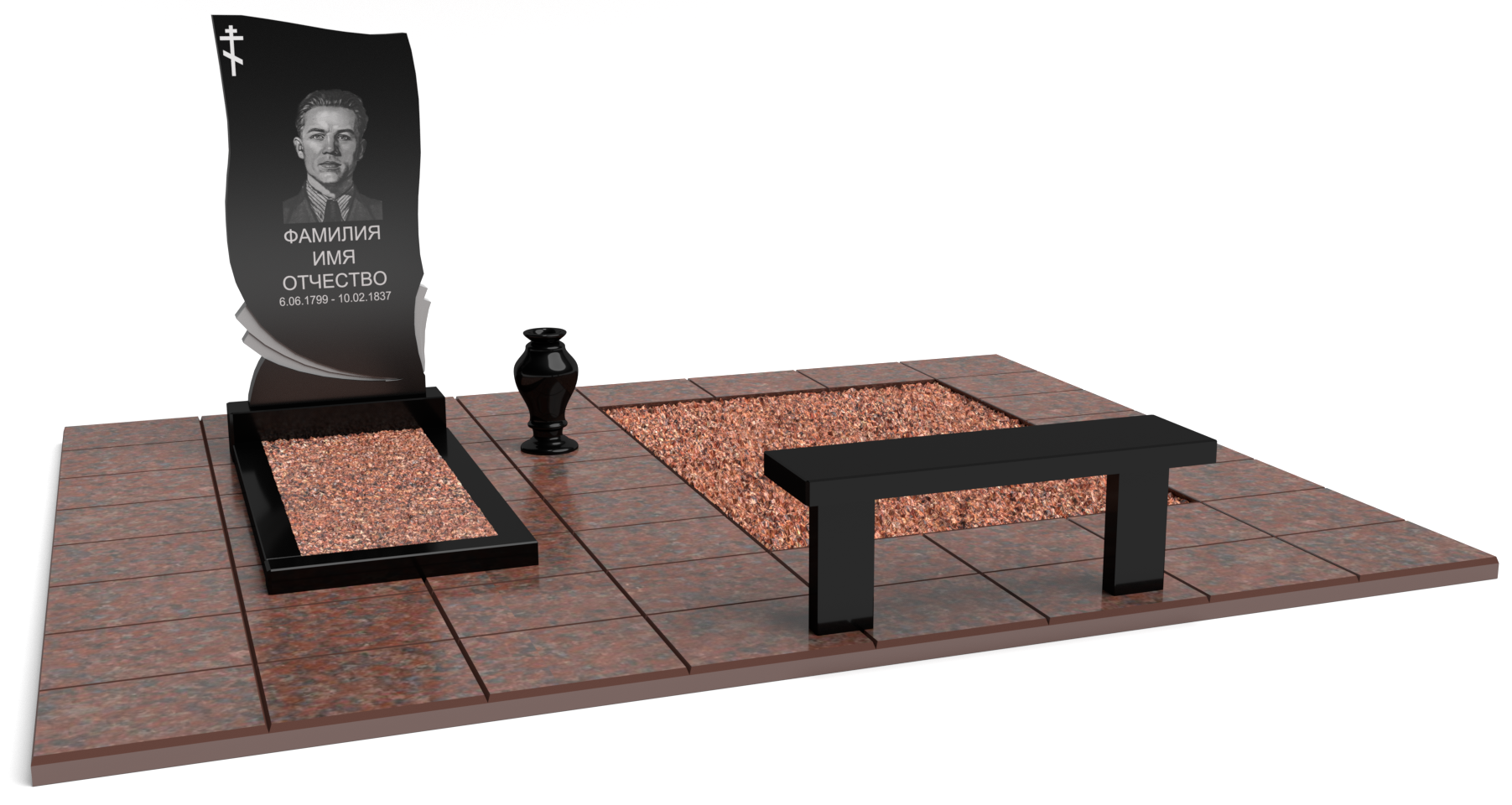 Двойные мемориальные комплексы в Белгороде | Мемориальный комплекс №3