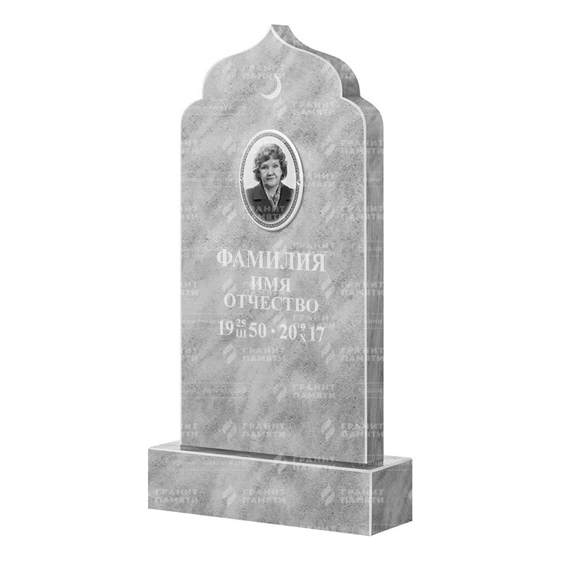 Бюджетные памятники в Белгороде | Мраморный памятник ФМ-037