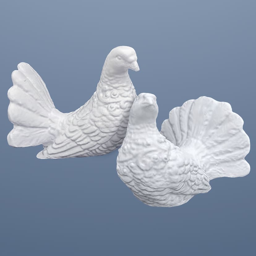 Скульптуры из искусственного мрамора в Белгороде | Голубь пара