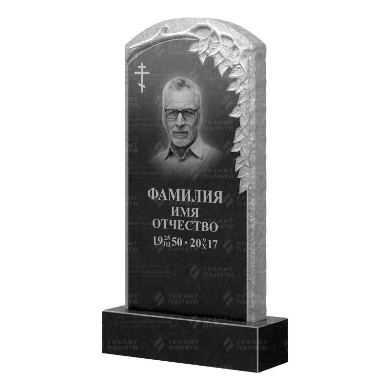 Памятники из гранита с деревом в Белгороде | Гранитный памятник ФГ-107