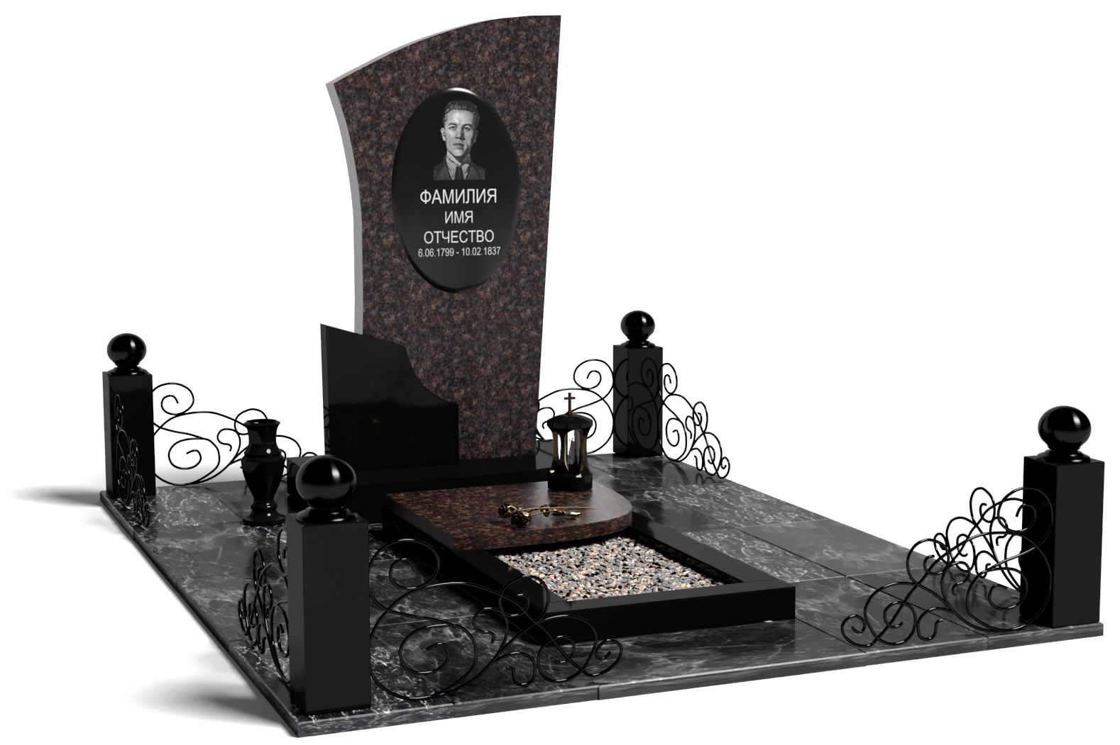 Одинарные мемориальные комплексы в Белгороде | Мемориальный комплекс №12