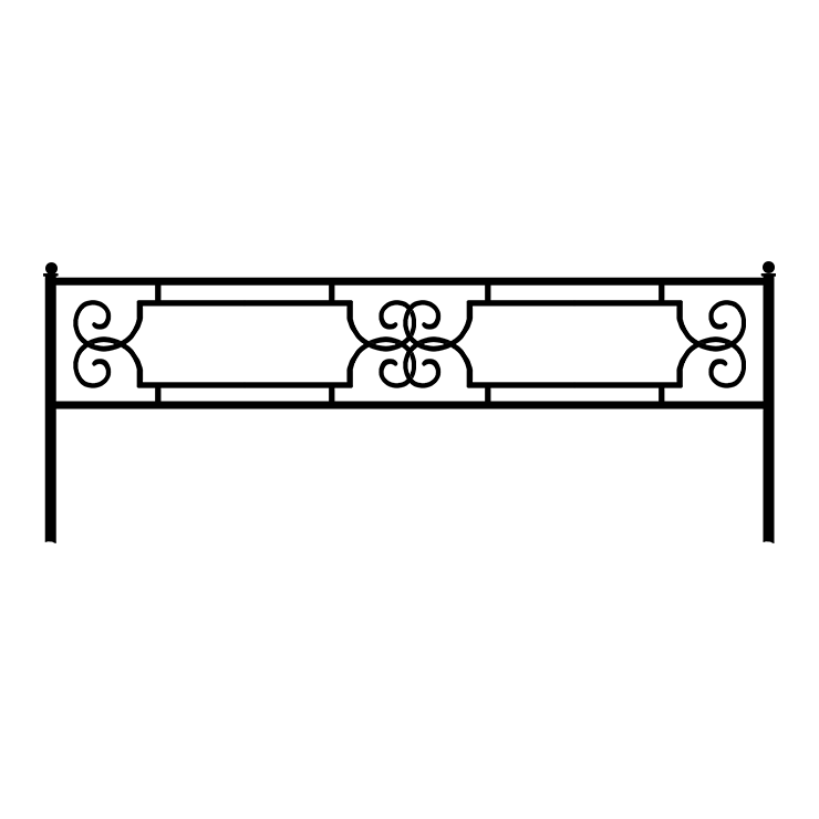 Кованые изделия в Белгороде | Кованая оградка ОГ.004
