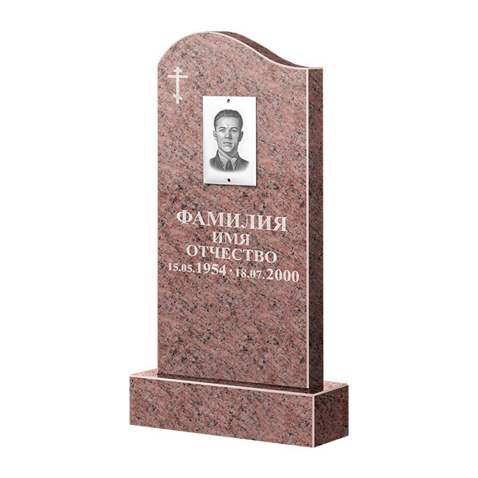 Памятники из цветного гранита в Белгороде | Памятник из гранита Винга ФГЦ-030