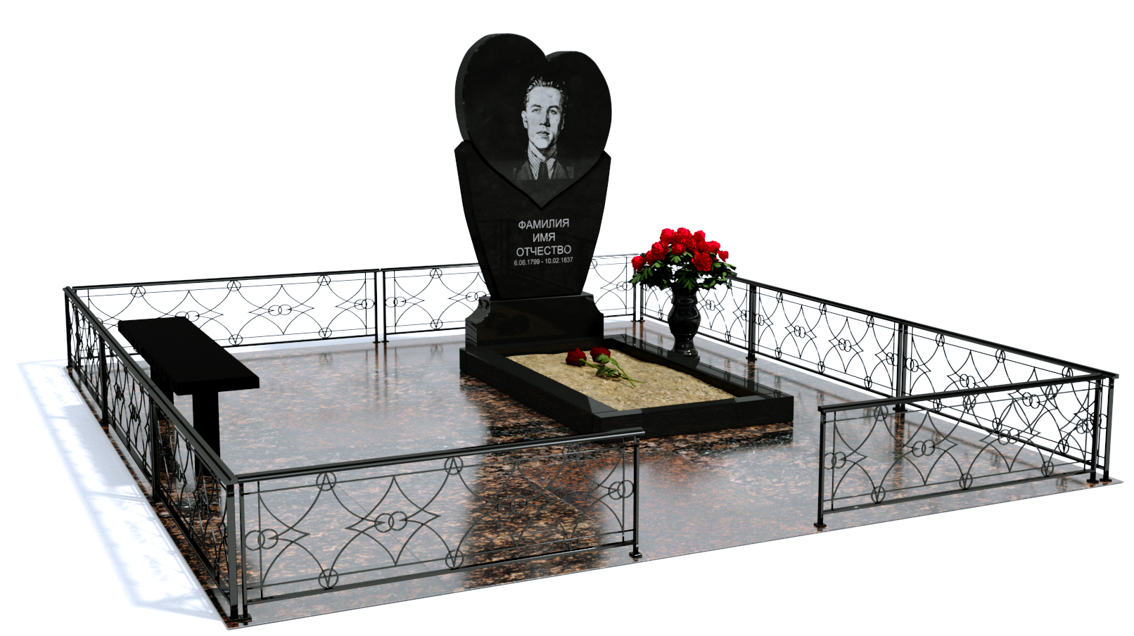 Одинарные мемориальные комплексы в Белгороде | Мемориальный комплекс №2