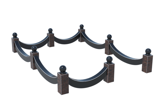 Цоколи на могилу в Белгороде | Цоколь на могилу №0026