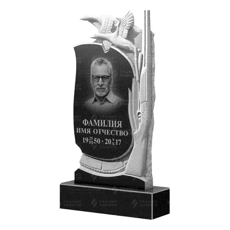 Памятники из гранита резные в Белгороде | Гранитный памятник ФГ-122