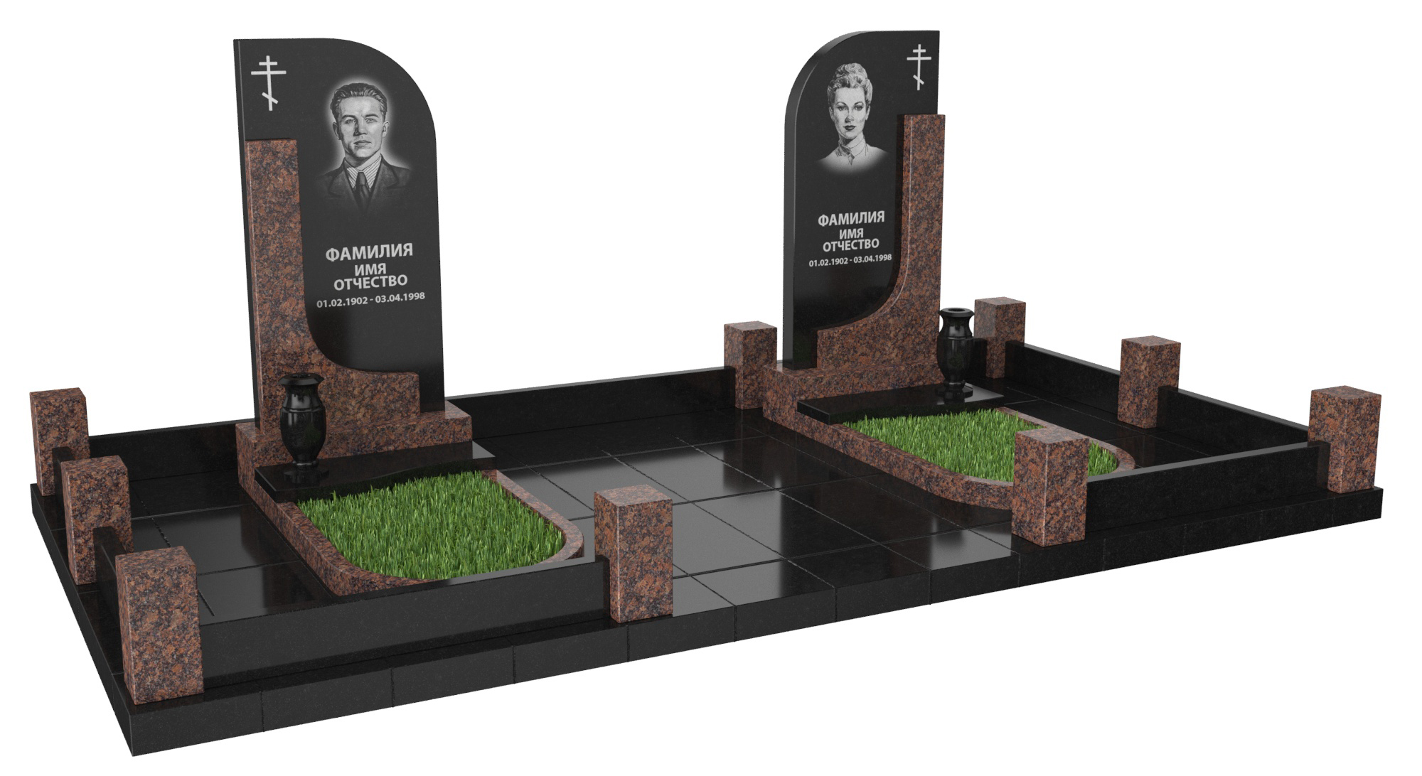 Двойные мемориальные комплексы в Белгороде | Мемориальный комплекс №22