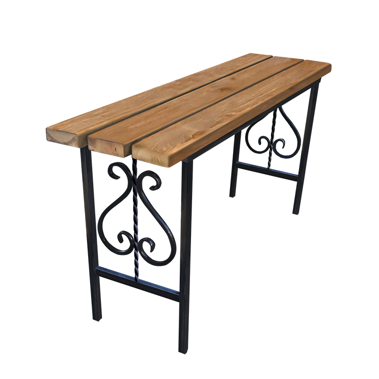 Кованые изделия в Белгороде | Кованая скамейка СТ.003