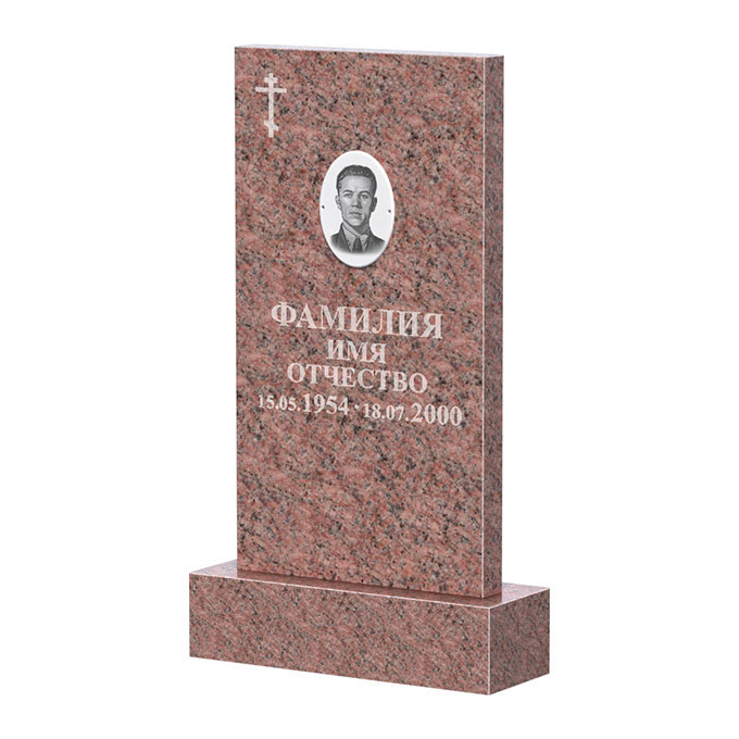 Памятники из цветного гранита в Белгороде | Памятник из гранита Винга прямой