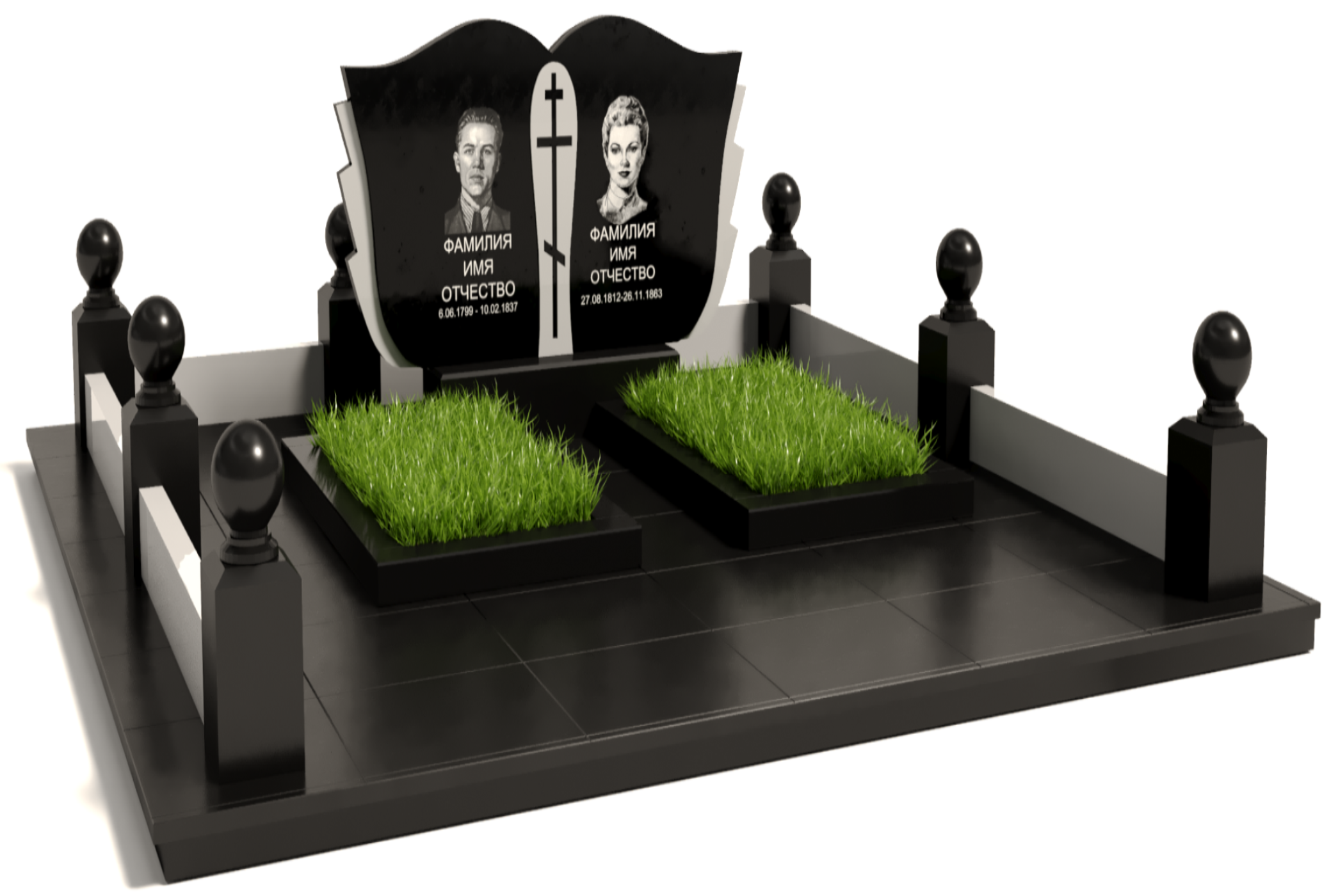 Двойные мемориальные комплексы в Белгороде | Мемориальный комплекс №10