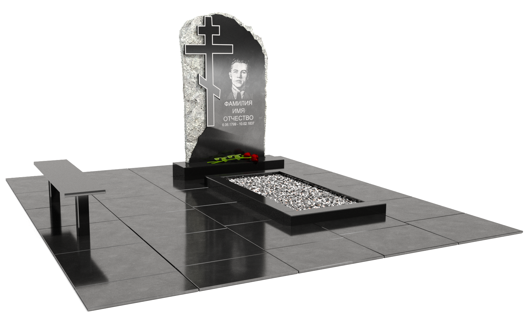 Одинарные мемориальные комплексы в Белгороде | Мемориальный комплекс №8