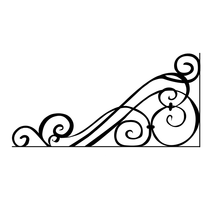 Кованые изделия в Белгороде | Кованый уголок УГ.006