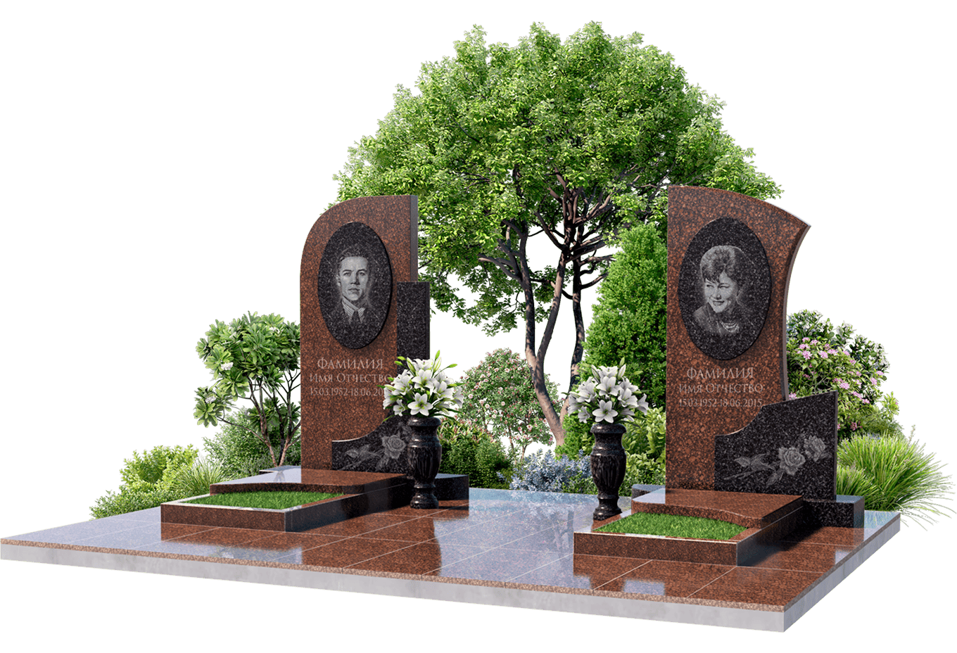 Уход и озеленение мест захоронений в Белгороде