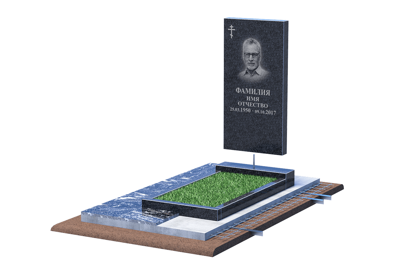 Установка памятника в Белгороде