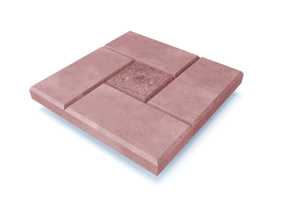 Плитка для облицовки памятников в Белгороде | Тротуарная плитка красная