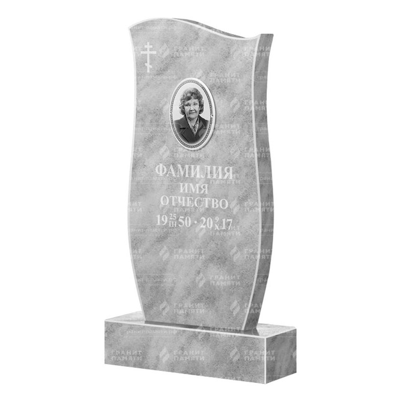 Бюджетные памятники в Белгороде | Мраморный памятник ФМ-033