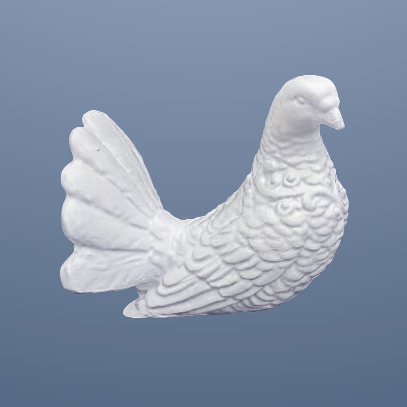 Скульптуры из искусственного мрамора в Белгороде | Голубь право