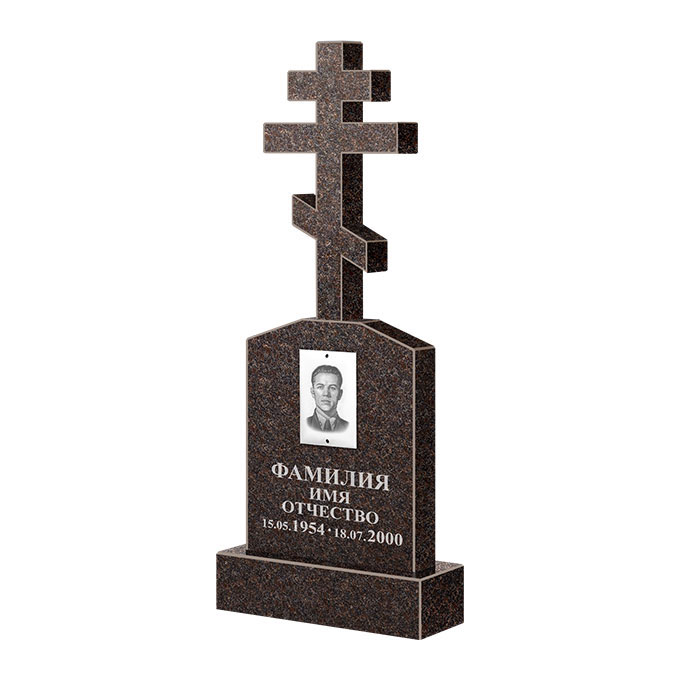 Гранитные памятники в Белгороде | Памятник из гранита Елизовский ФГЦ-099