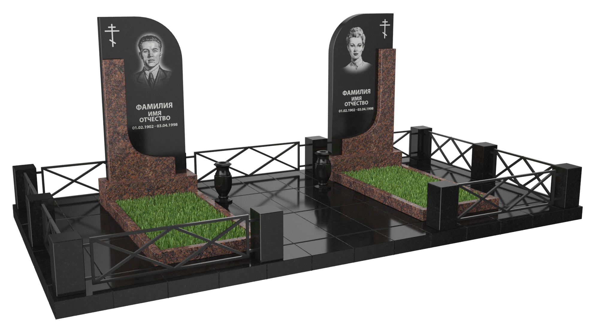 Двойные мемориальные комплексы в Белгороде | Мемориальный комплекс №23