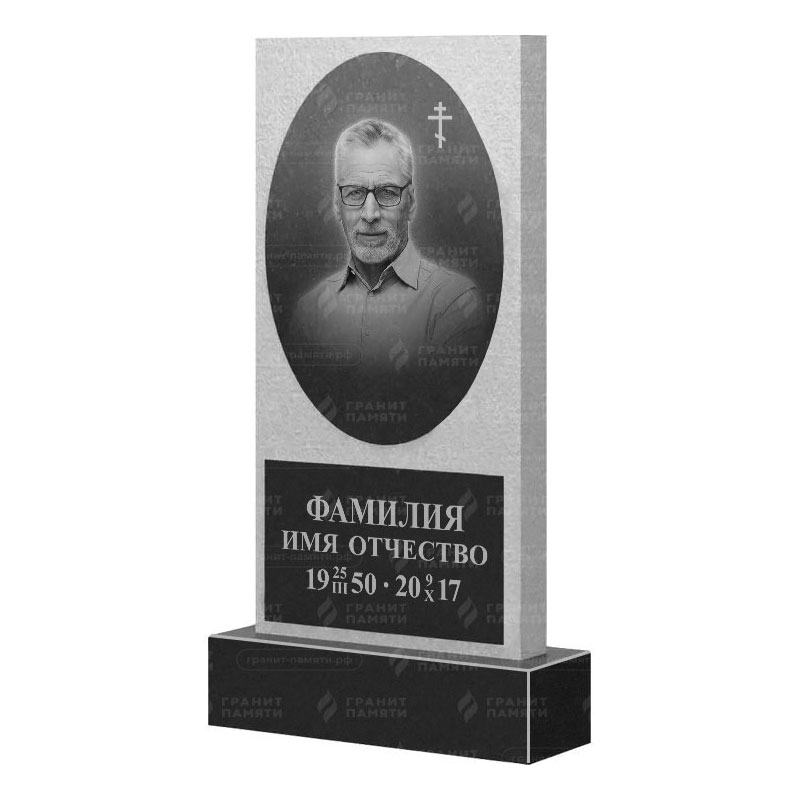 Памятники из гранита вертикальные в Белгороде | Гранитный памятник ФГ-166