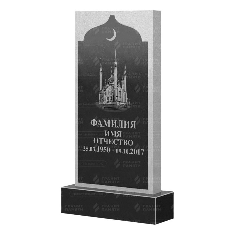 Мусульманские памятники на могилу в Белгороде | Гранитный памятник ФГ-167