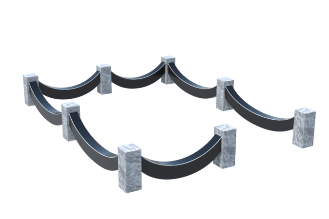 Цоколи на могилу в Белгороде | Цоколь на могилу №0023