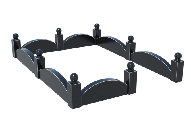 Цоколи на могилу в Белгороде | Цоколь на могилу №0002