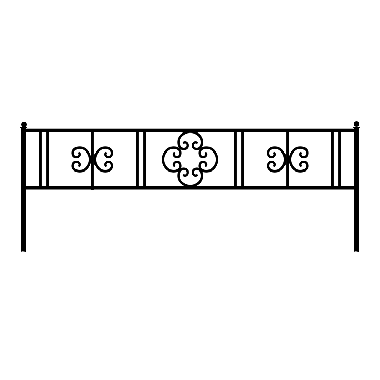 Кованые изделия в Белгороде | Кованая оградка ОГ.006