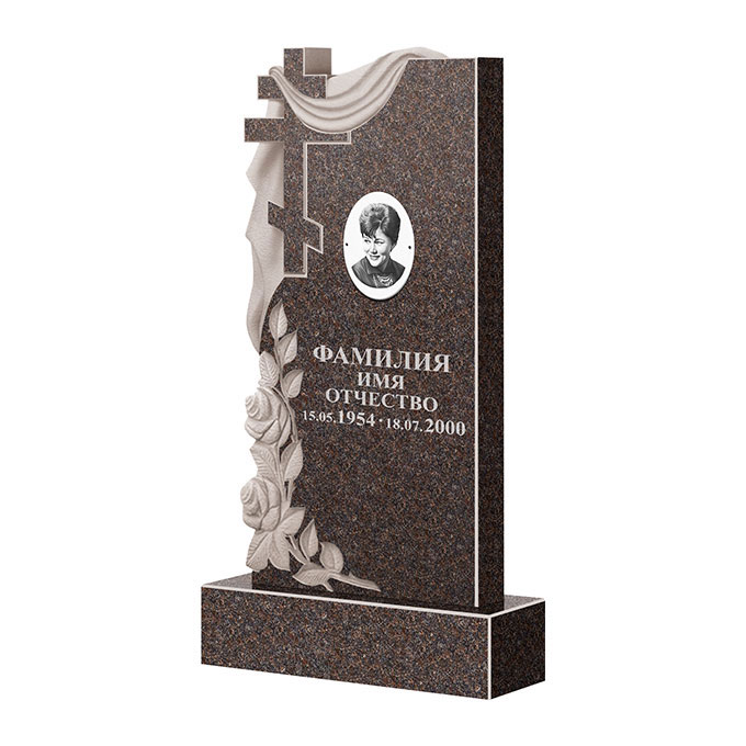 Гранитные памятники в Белгороде | Памятник из гранита Елизовский ФГЦ-189