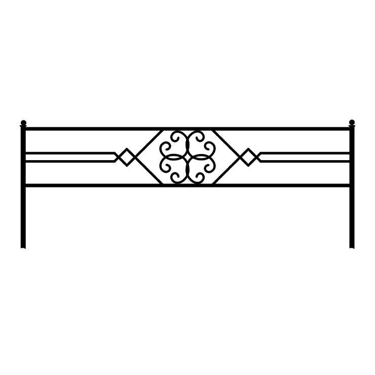Кованые изделия в Белгороде | Кованая оградка ОГ.003